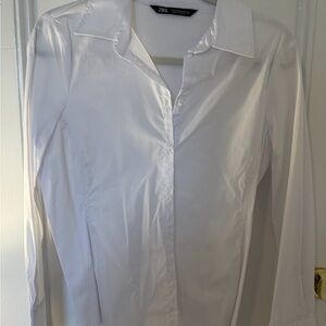 Zara Classic White Shirt